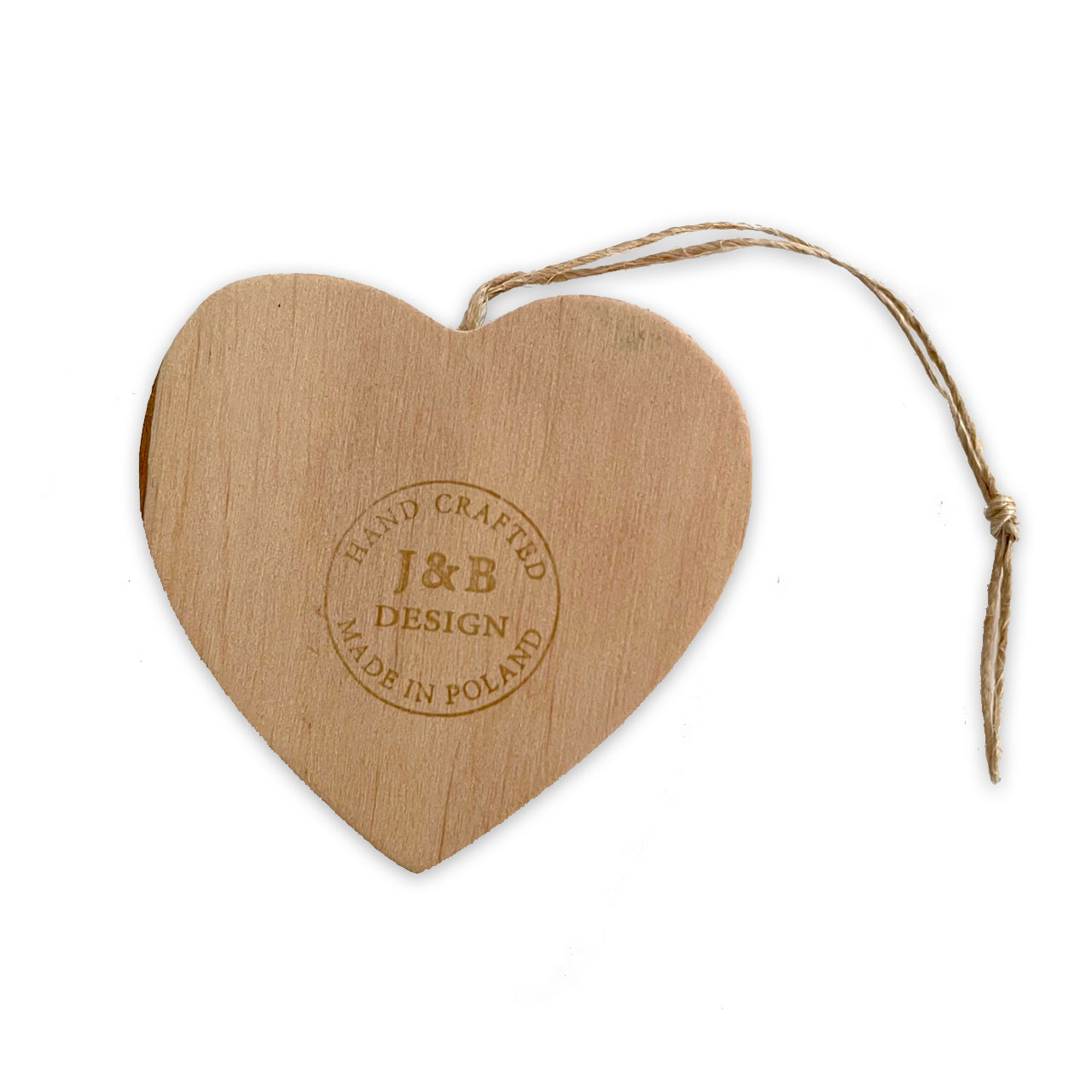 Back of the Bark Heart Ornament