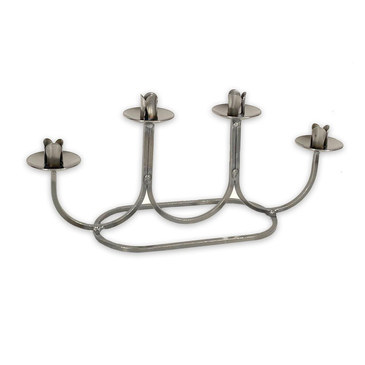 Danish Iron Candlelabra