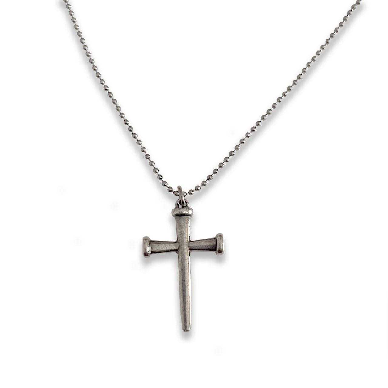 Men's Nail Cross Pendant