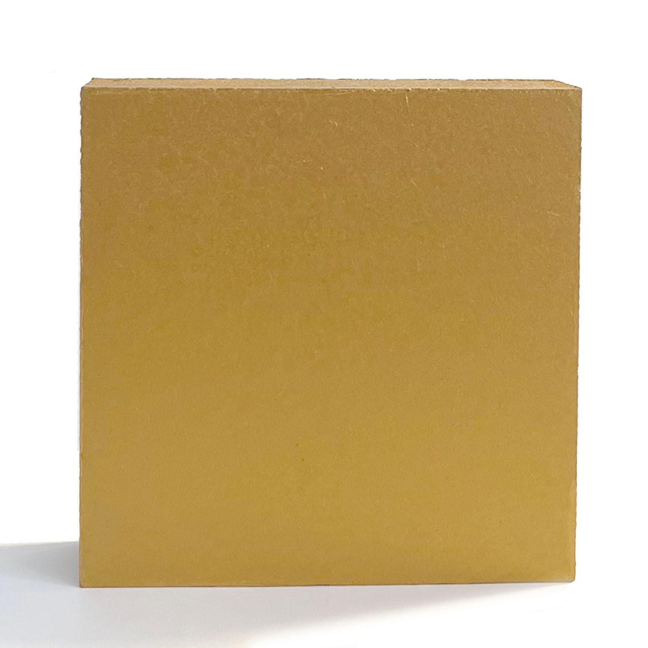Back view of the MDF Block Manger Plaque