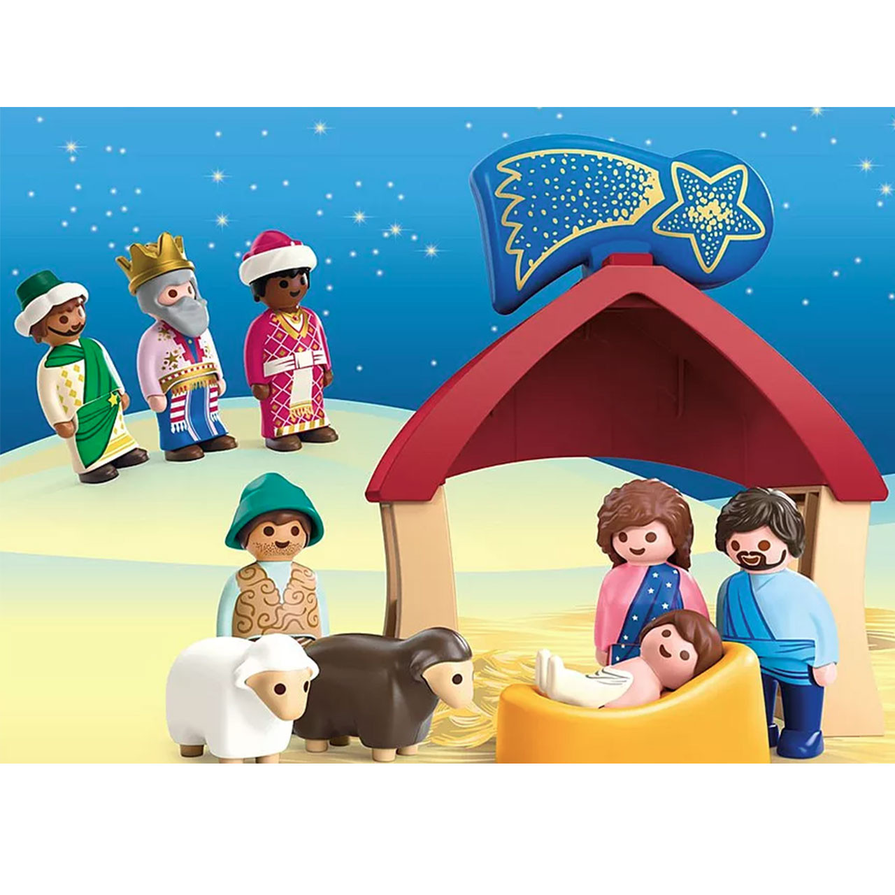 Junior Playmobil Advent Nativity Scene