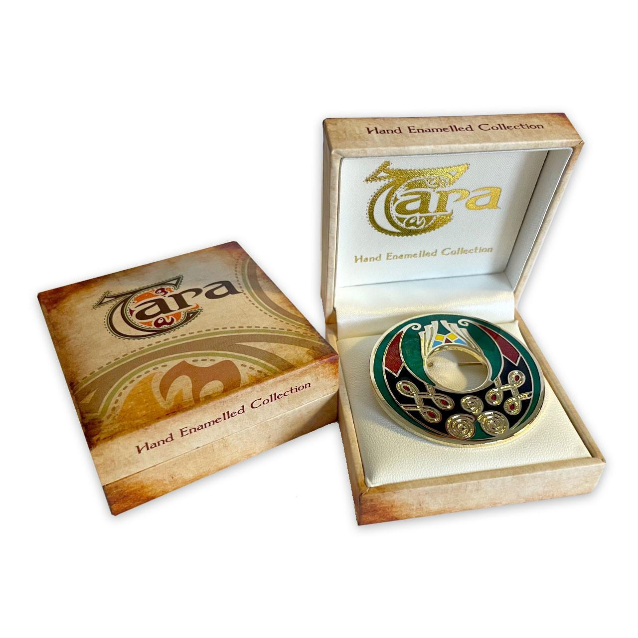 Gift box for the Round Spiral Knot Celtic Brooch