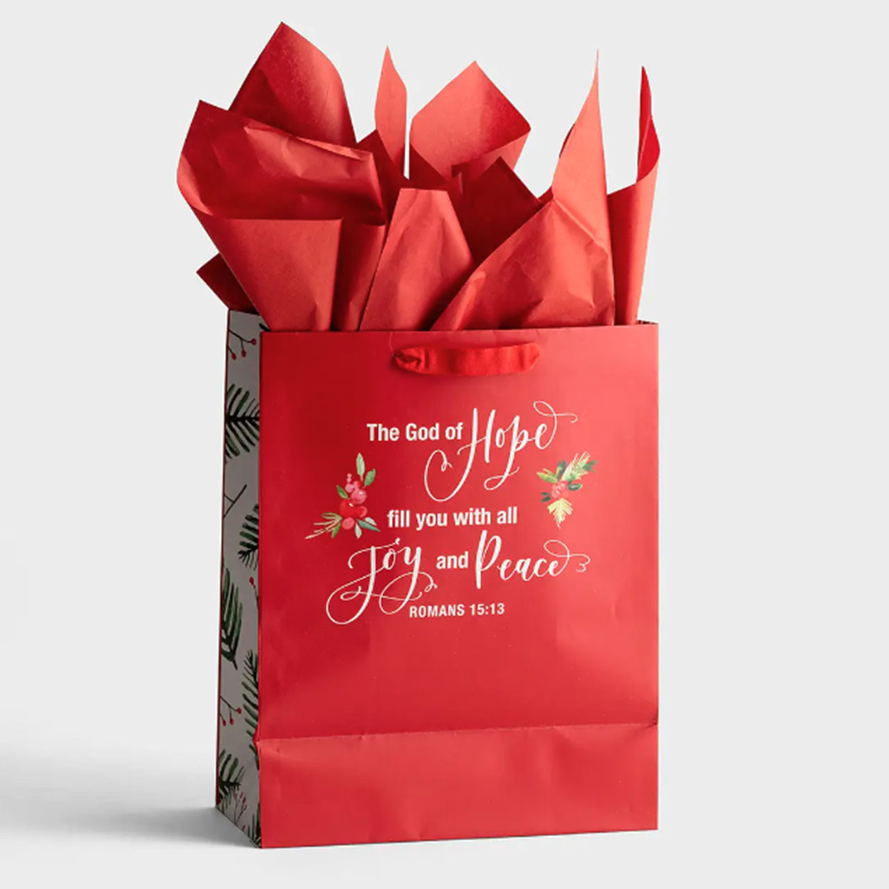 Back of the Large Christmas Hope Gift Bag