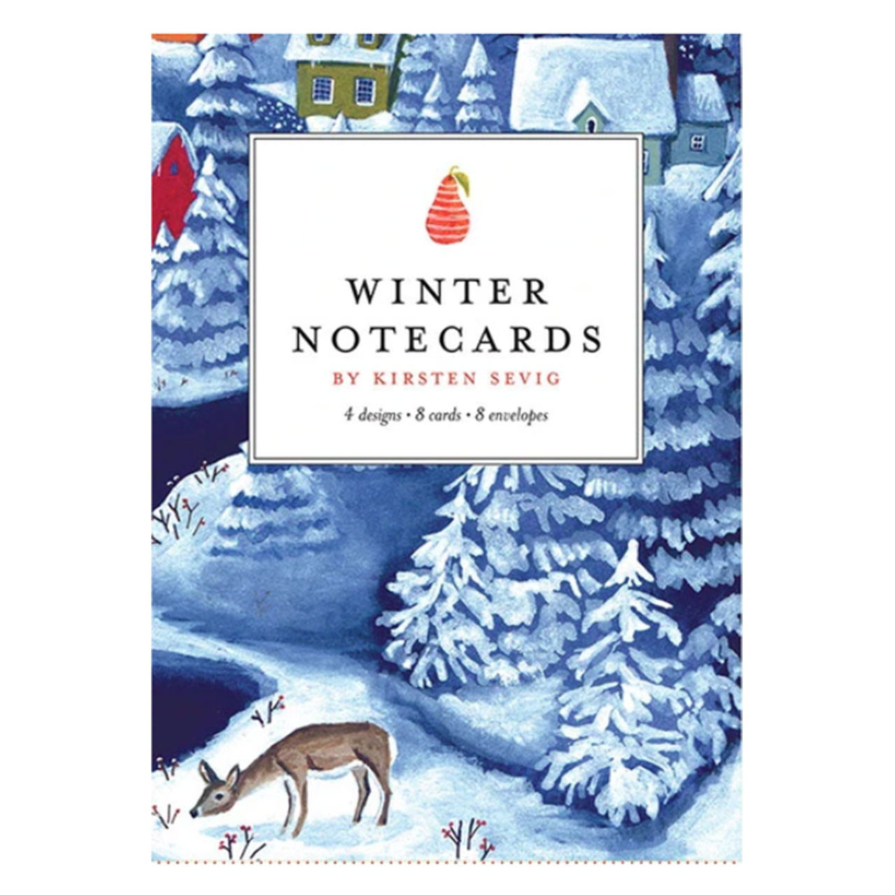 Winter Scenes Notecards by Kirsten Sevig
