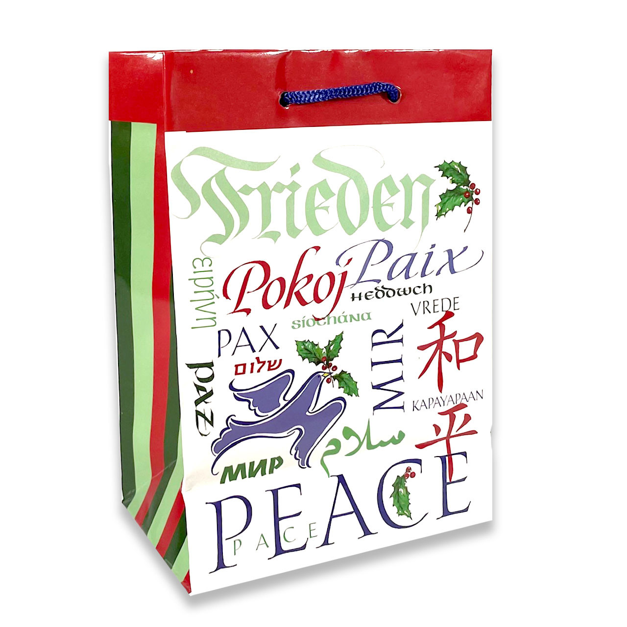 Small Peace Gift Bag includes tissue and gift tag