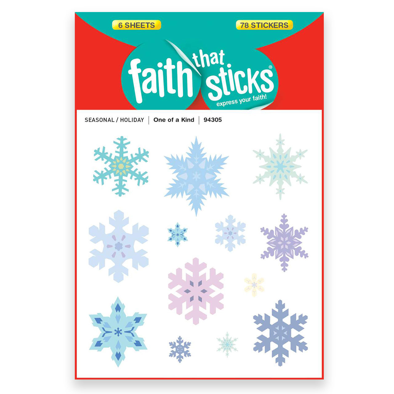Snowflake Stickers