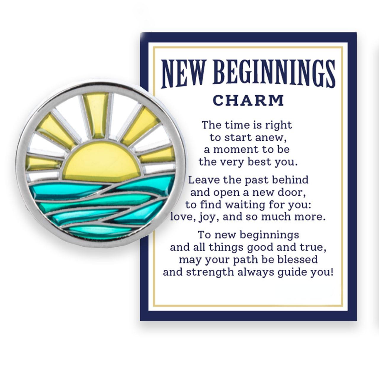 New Beginnings Charm & Card
