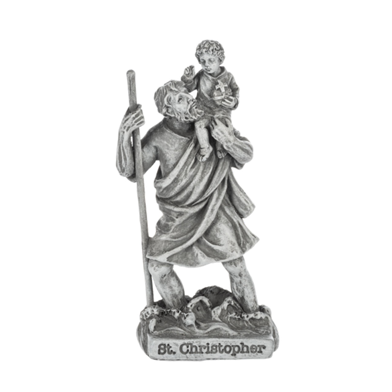 4.5IN St. Christopher Statue