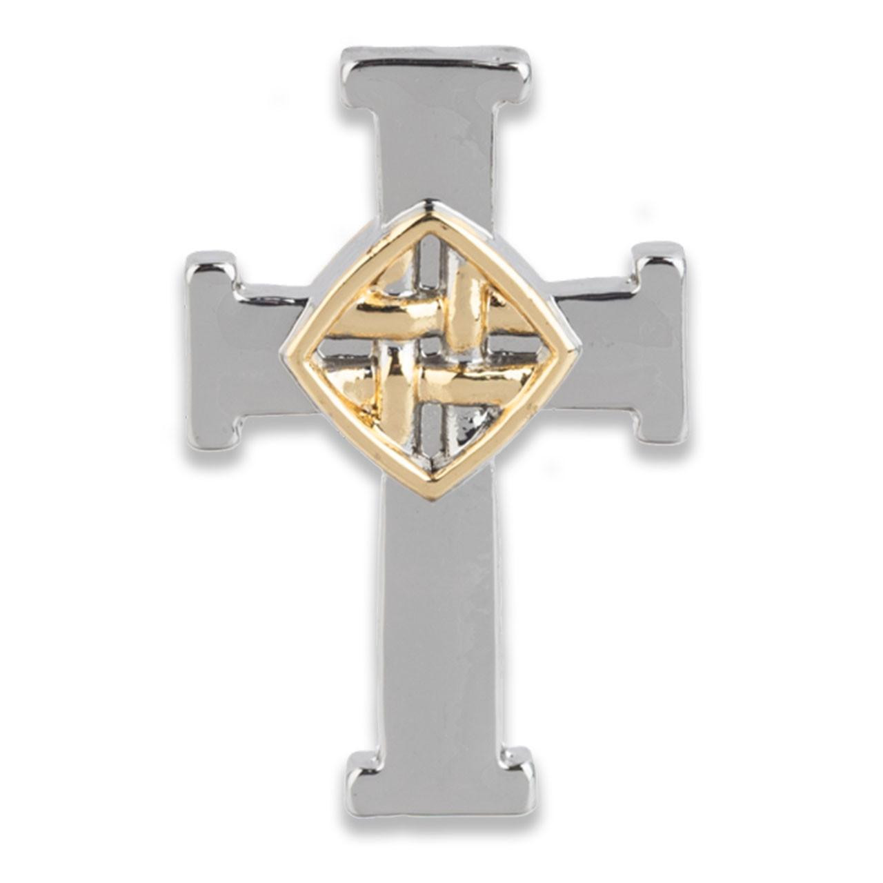 Believe in Miracles Cross Charm detail