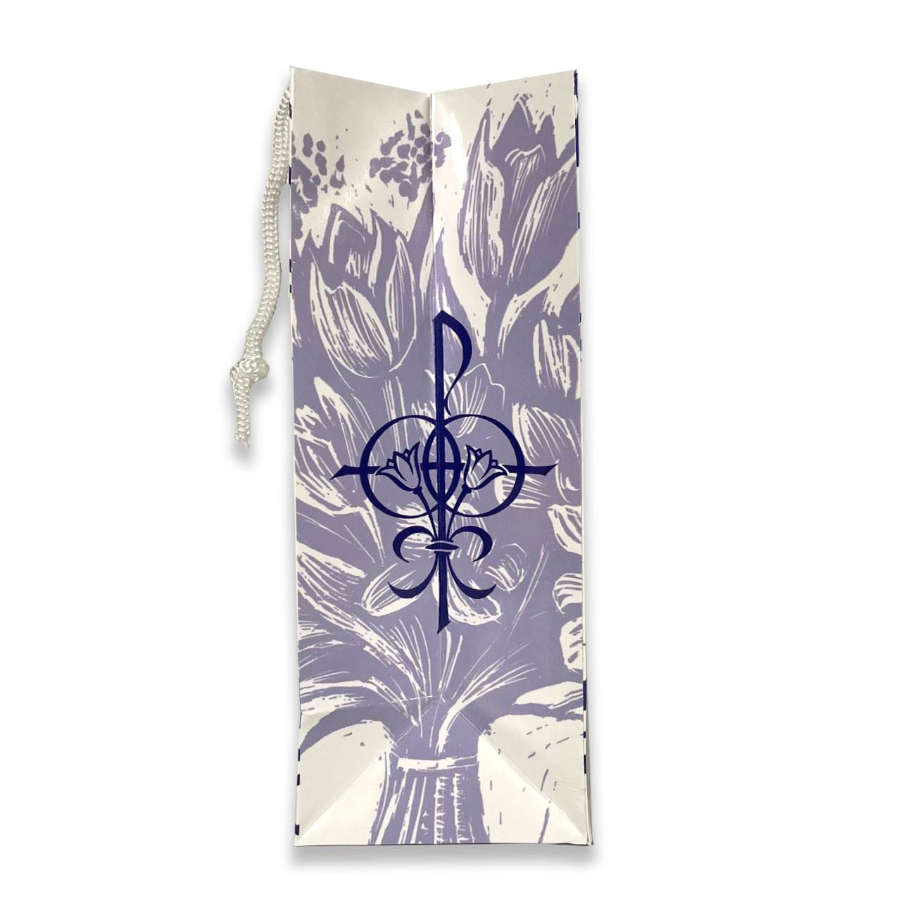 Side panels of the Small Wedding Gift Bag