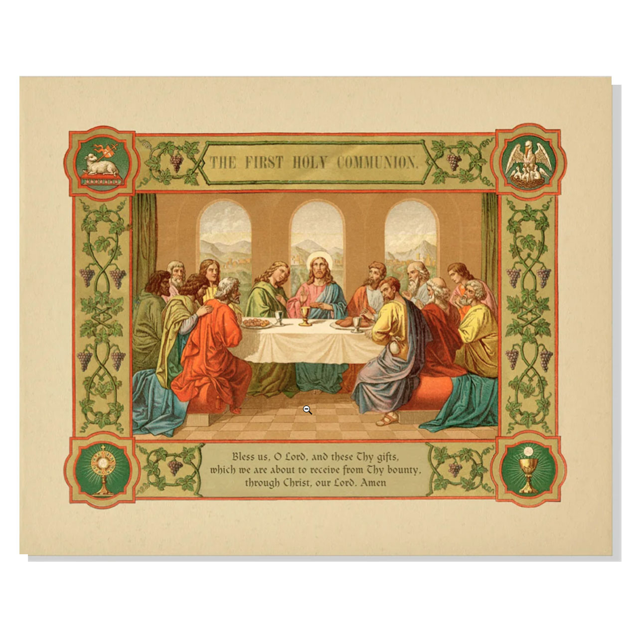 10x8 Last Supper Print