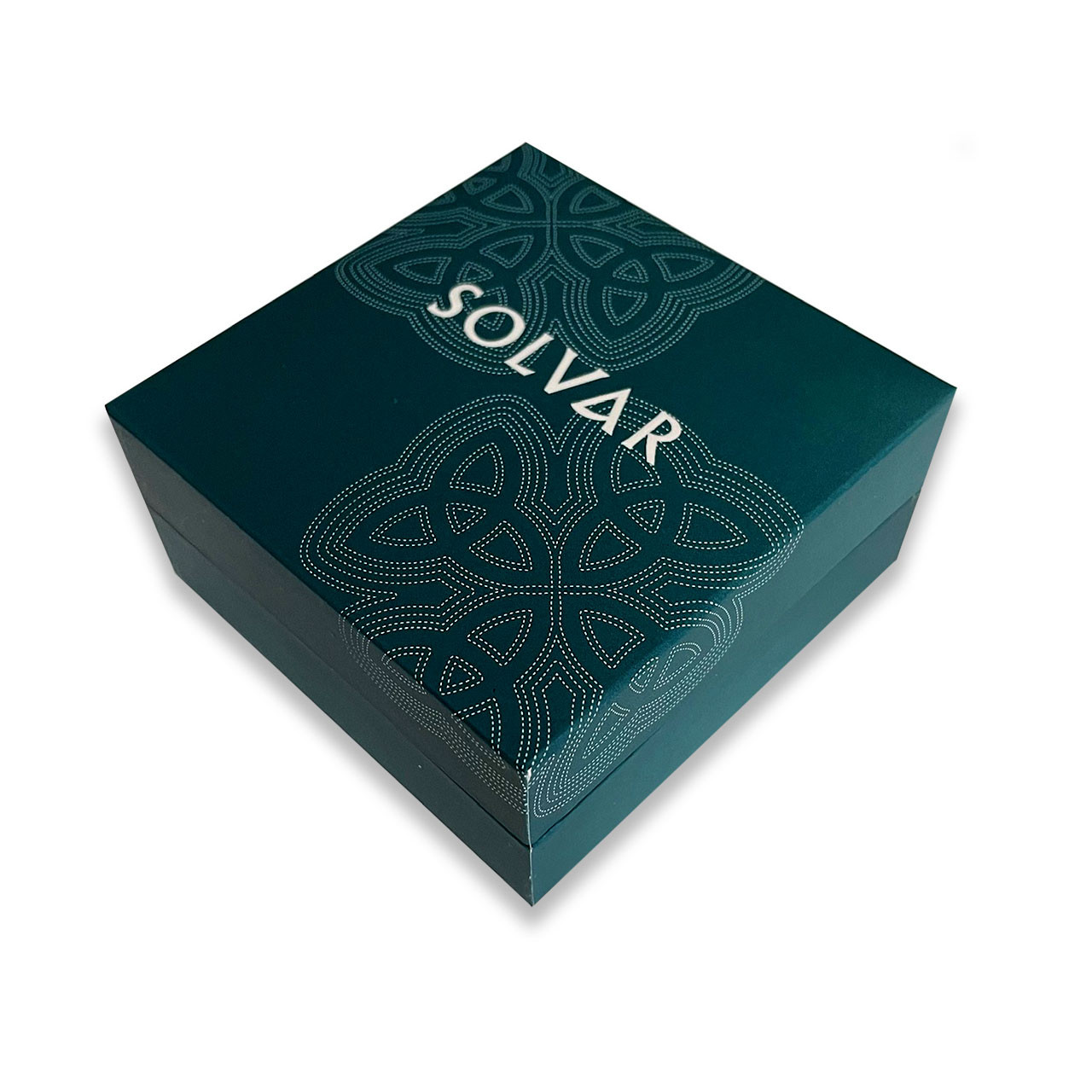 Outside of the Leather Celtic Knot Bracelet gift box5