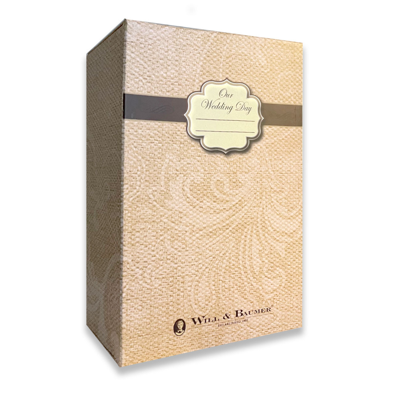 Keepsake box for the Two Shall Become One Unity Candle Set