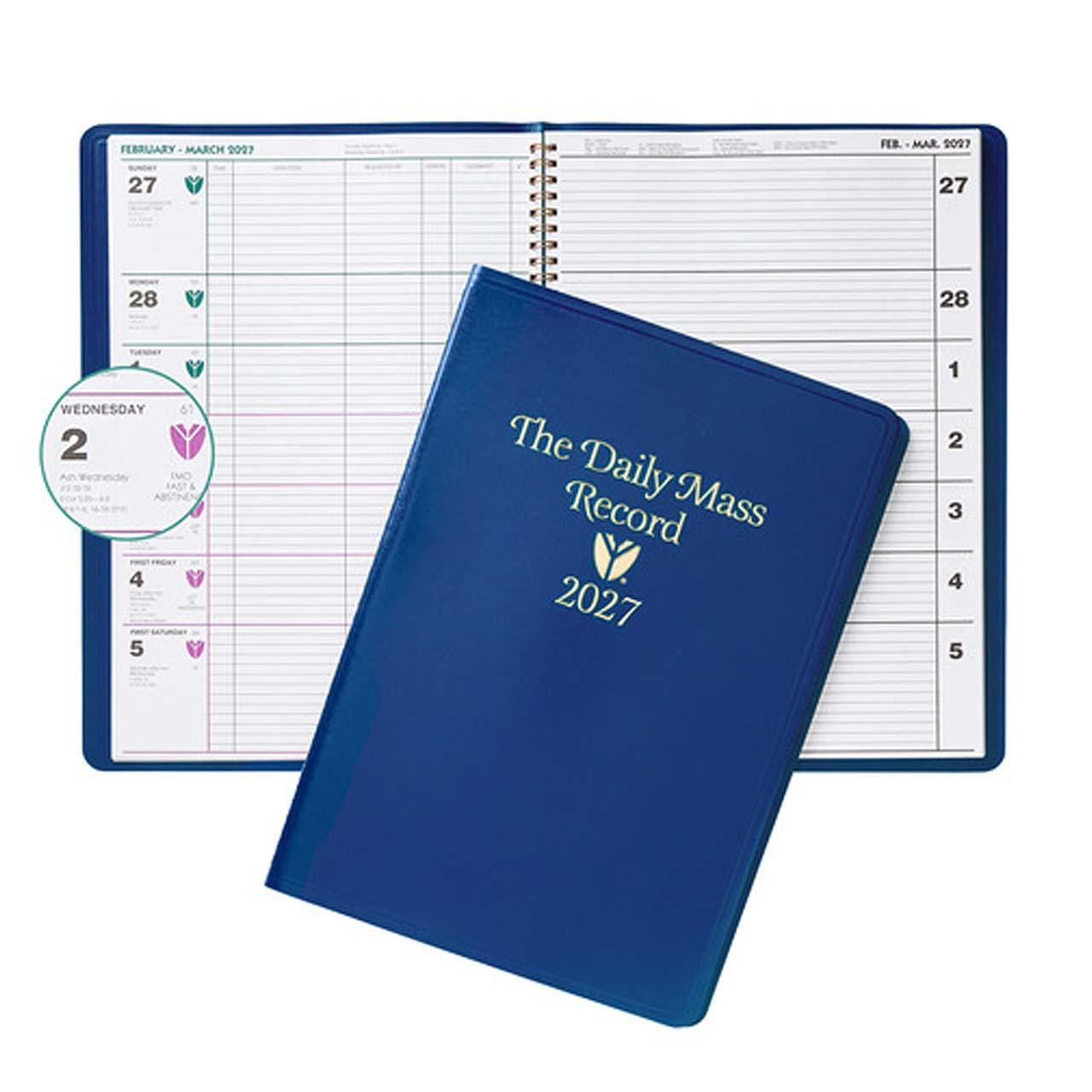 2027 Daily Mass Record Book