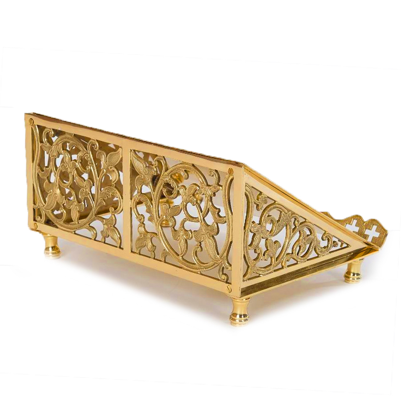 H-251 Missal Stand in Polished Brass