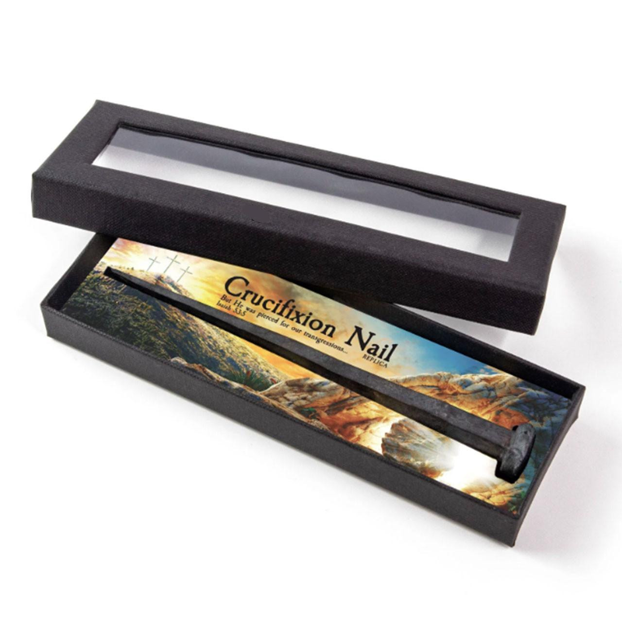 Boxed Crucifixion Nail Replica
