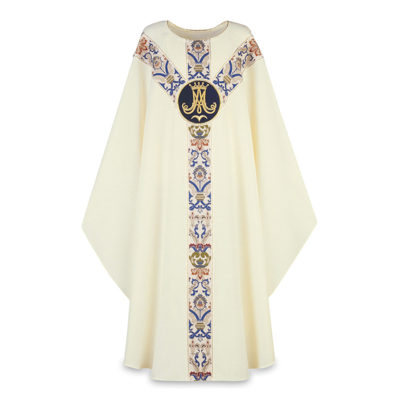 3361 Marian Chasuble in Dupion
