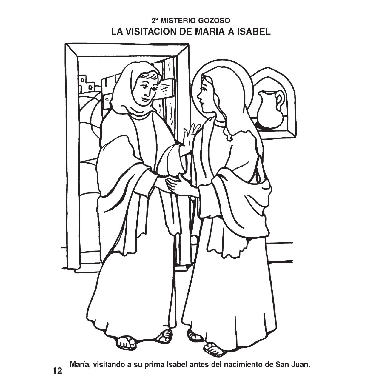 El Libro para Colorear sobre el Rosario - page 12