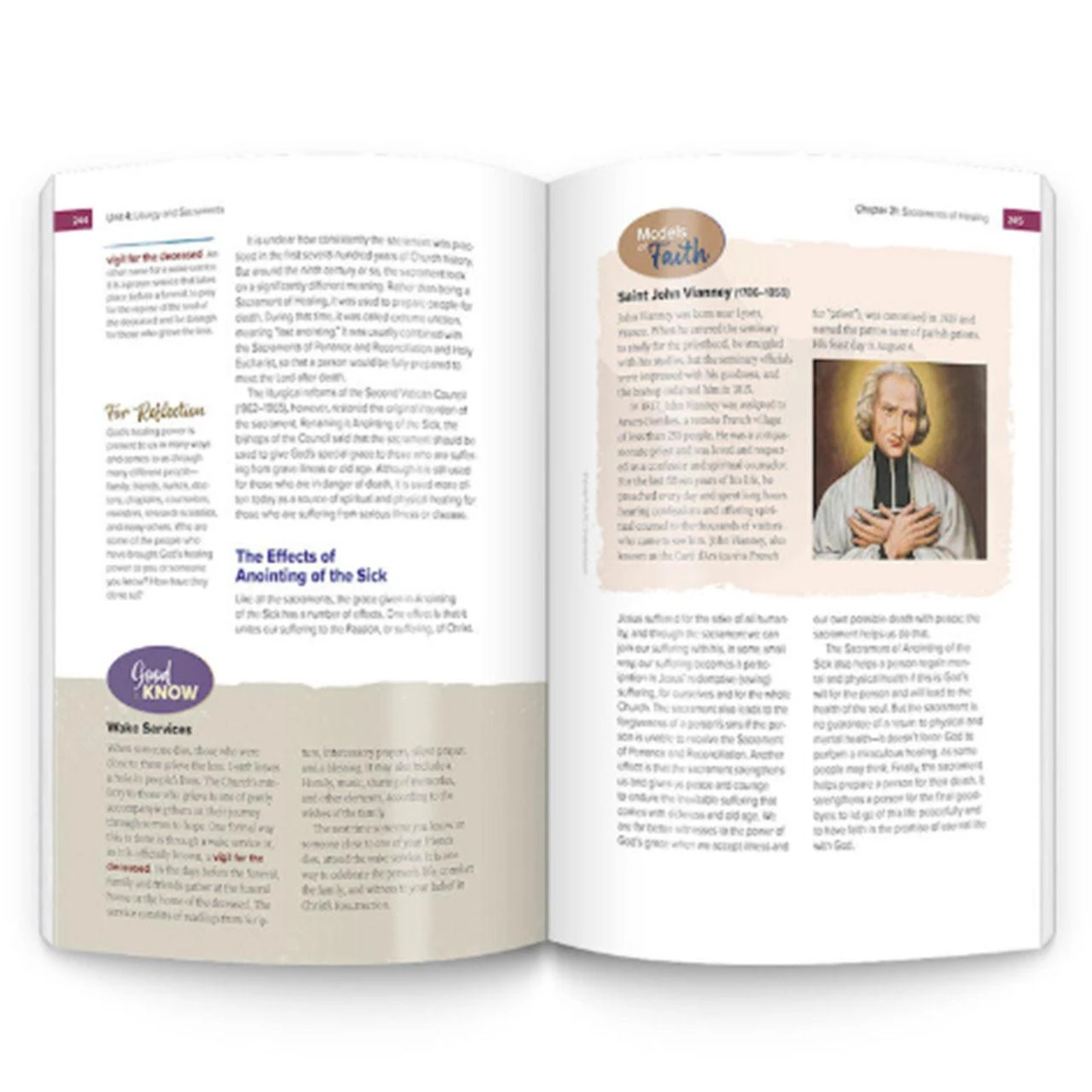 Good Know section inside The Catholic Faith Handbook 4th Ed.