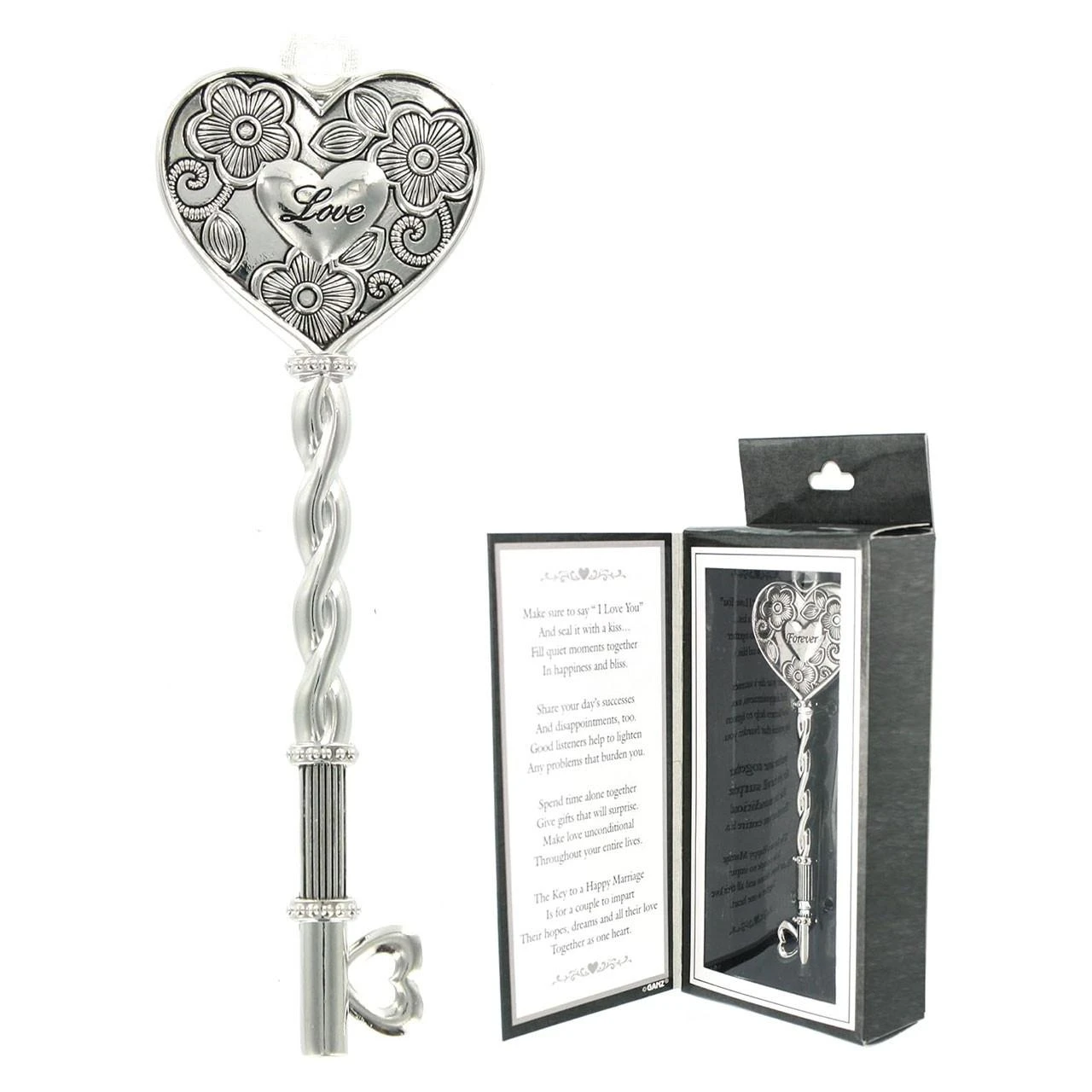 Key to a Happy Marriage Ornament and gift box