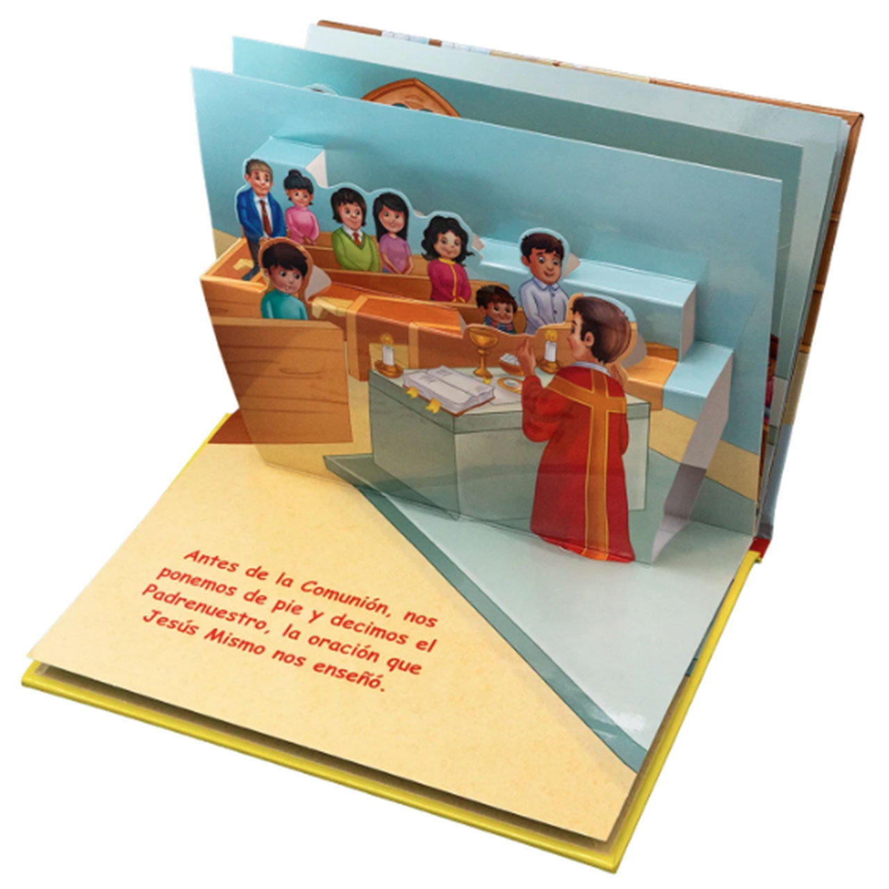 Inside pages of Mi Libro Desplegable De La Misa