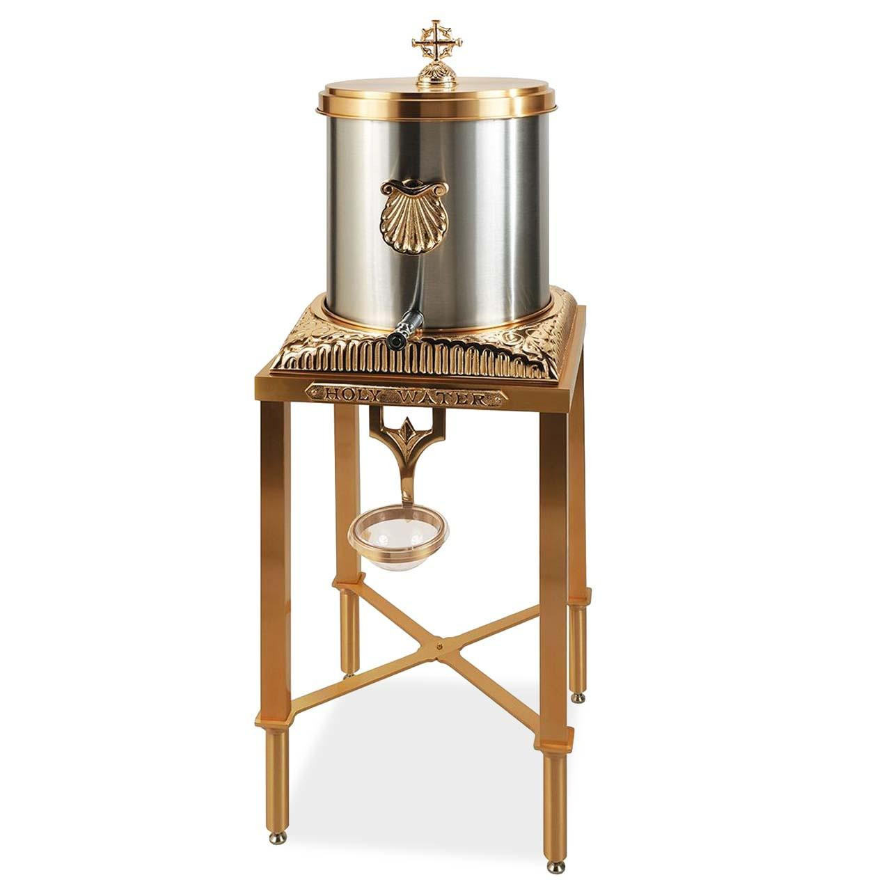 61DWH30 Holy Water Tank and Stand with Combination Finish