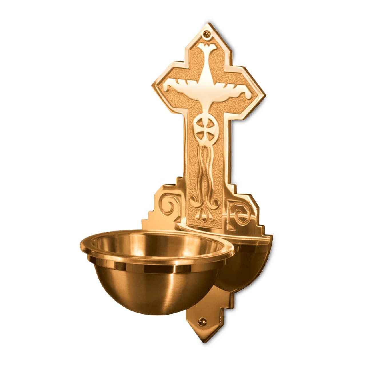 20083C Holy Water Font from Excelsis Bronze