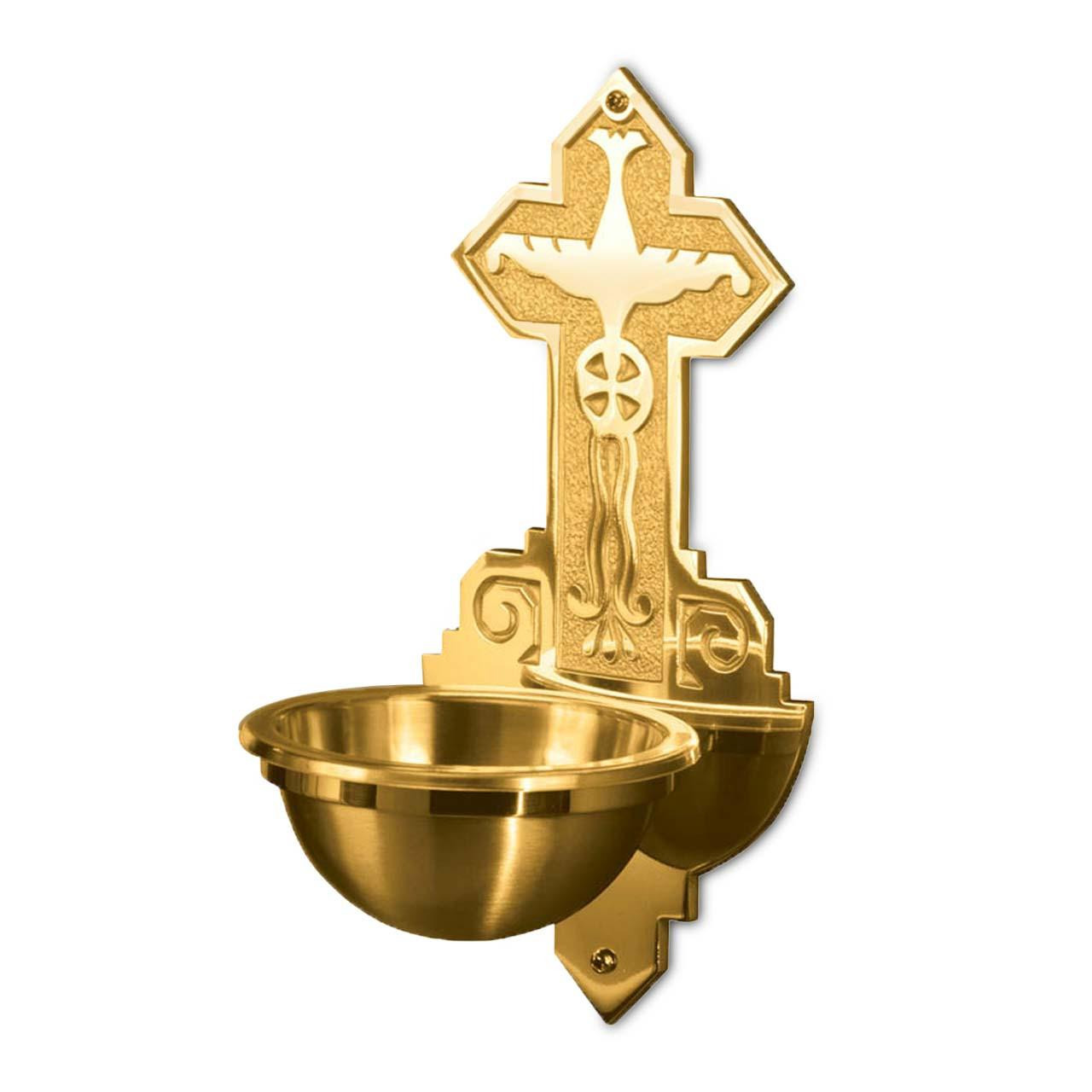 20083C Holy Water Font from Excelsis Brass