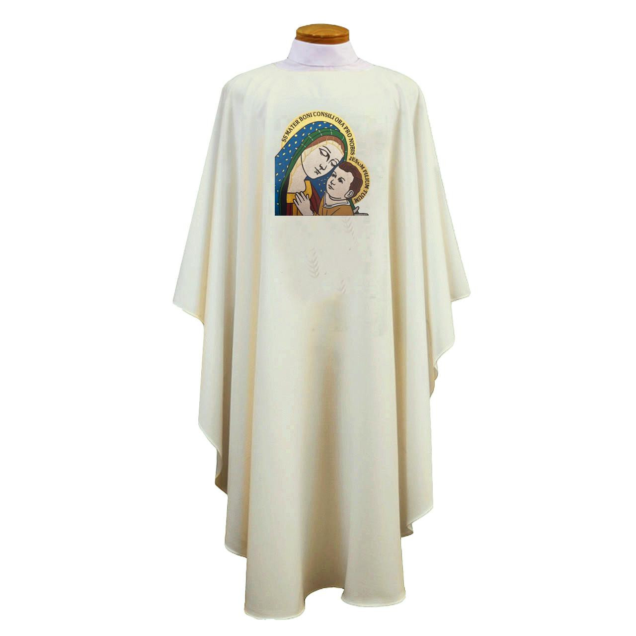 Our Lady of Good Counsel Chasuble from Collection of Saints Series from Beau Veste