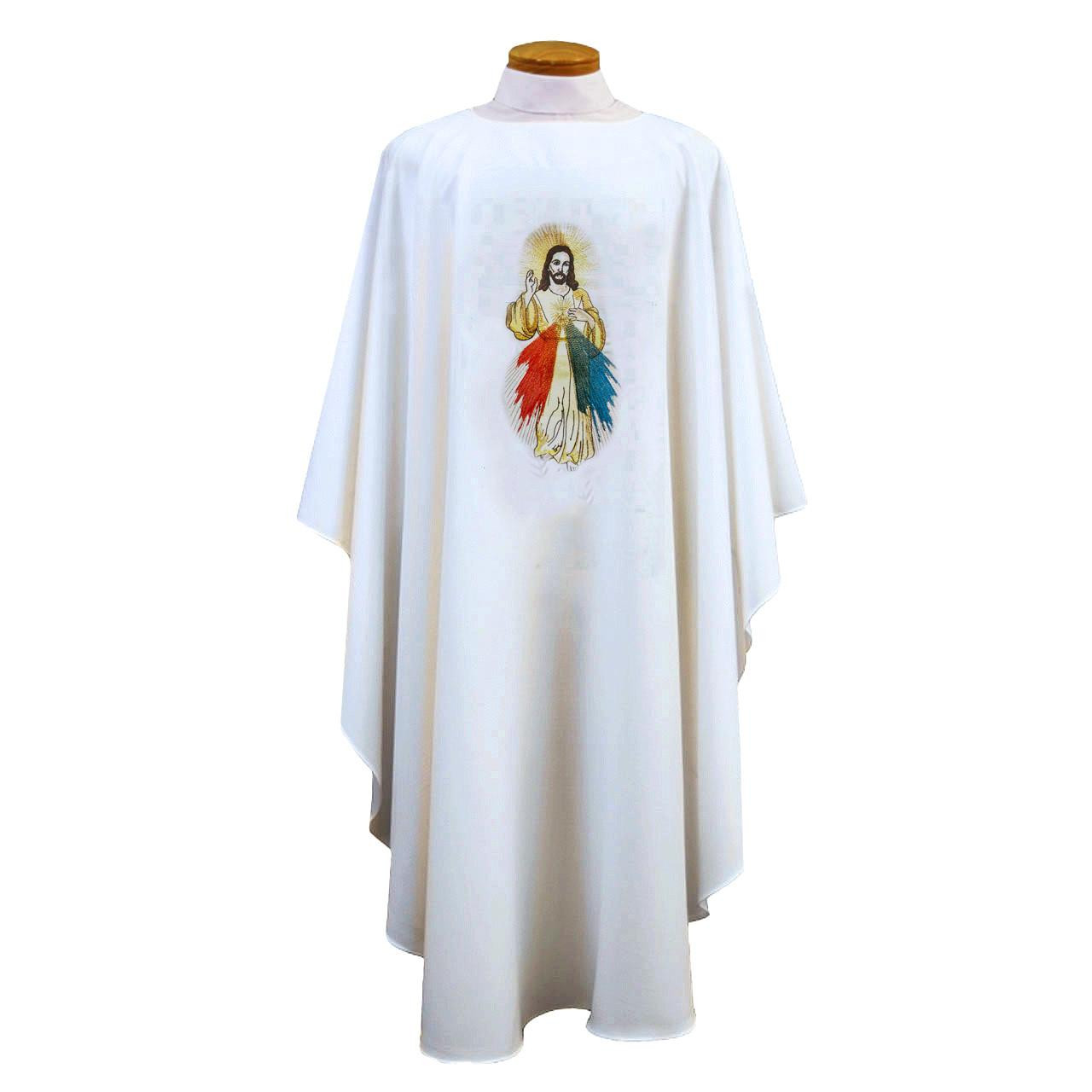 Divine Mercy Chasuble from Beau Veste Collection of Saints Series