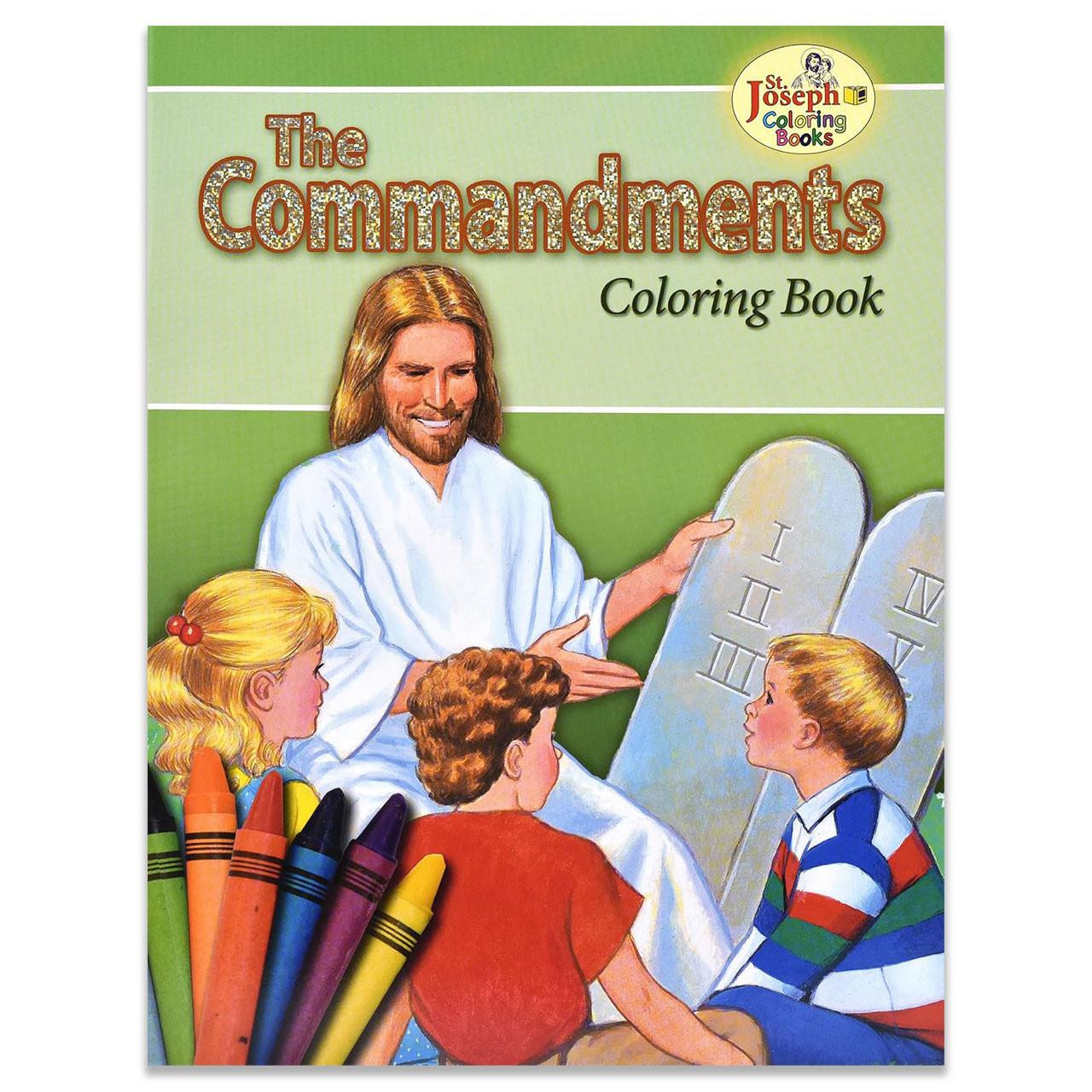 The Commandments Coloring Book