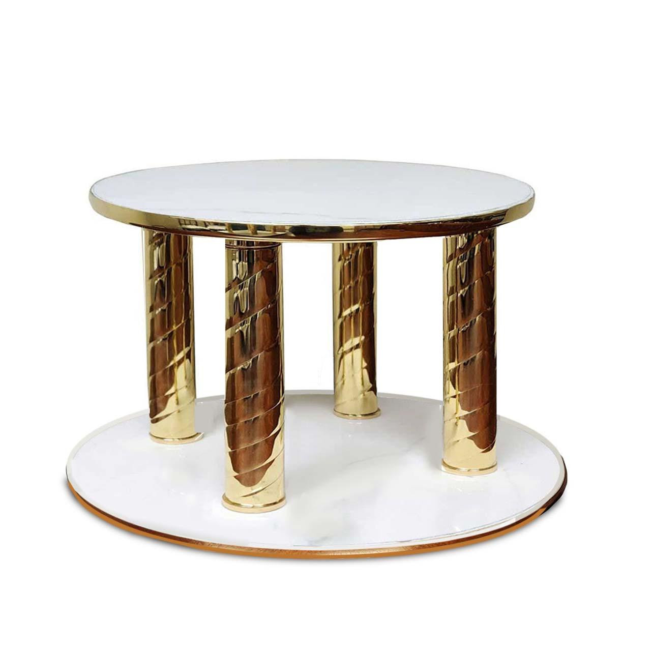 953 Round Thabor with Faux Marble from Ziegler