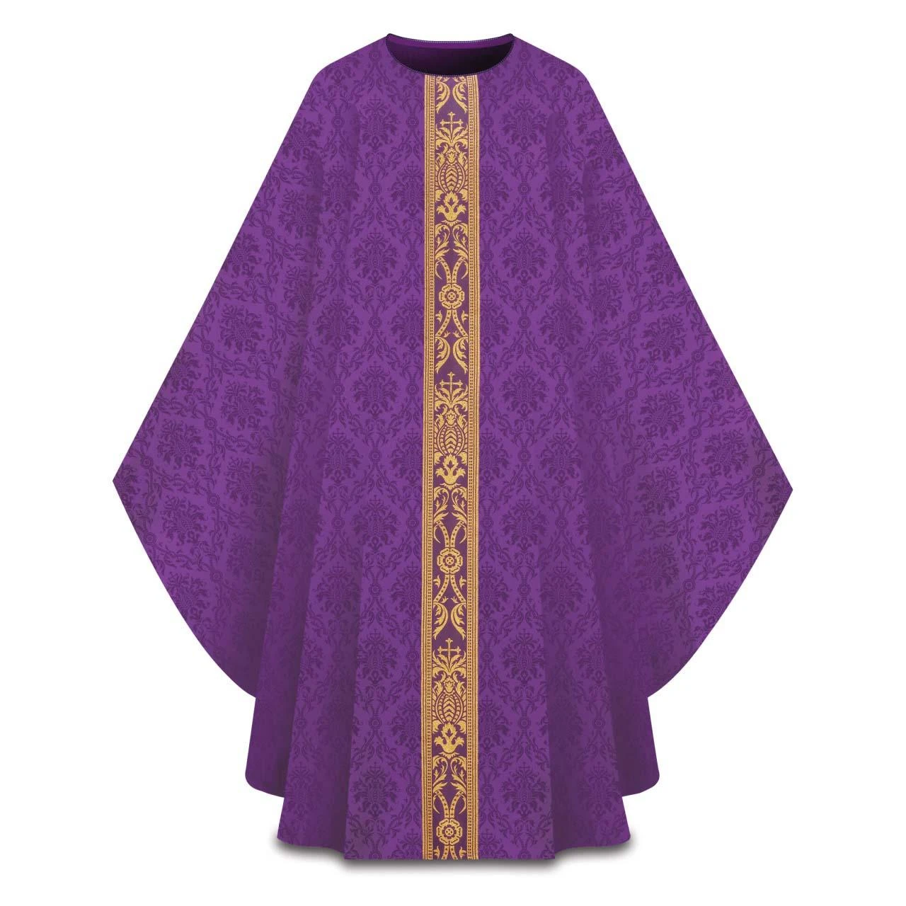 5419 Gothic Chasuble in Celestia Purple
