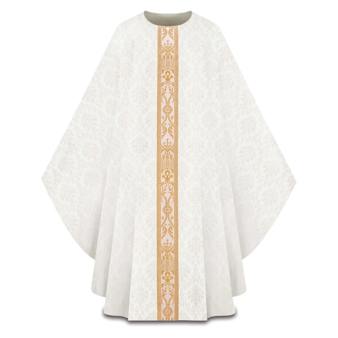 5419 Gothic Chasuble in Celestia Ecru