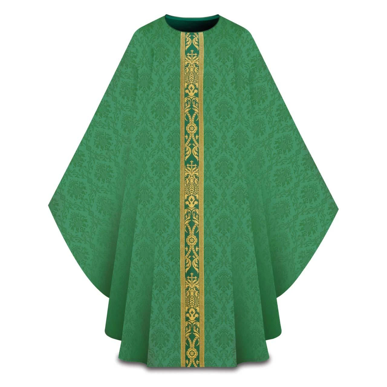 5419 Gothic Chasuble in Celestia Green