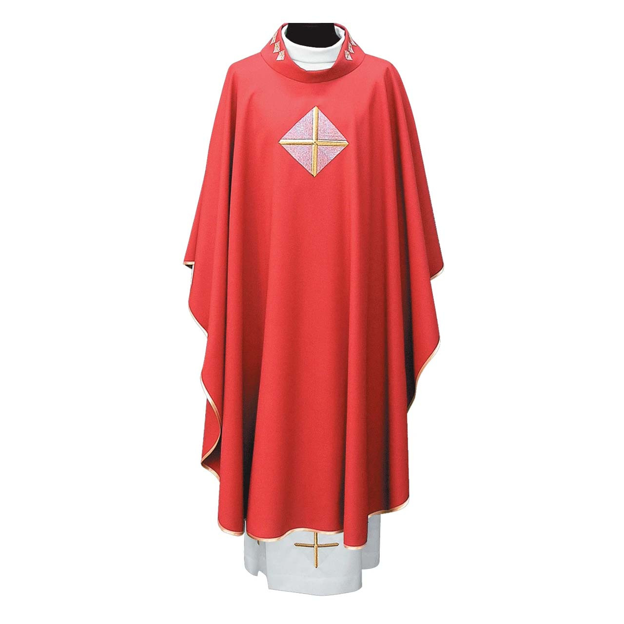 2121 Gothic Chasuble Red