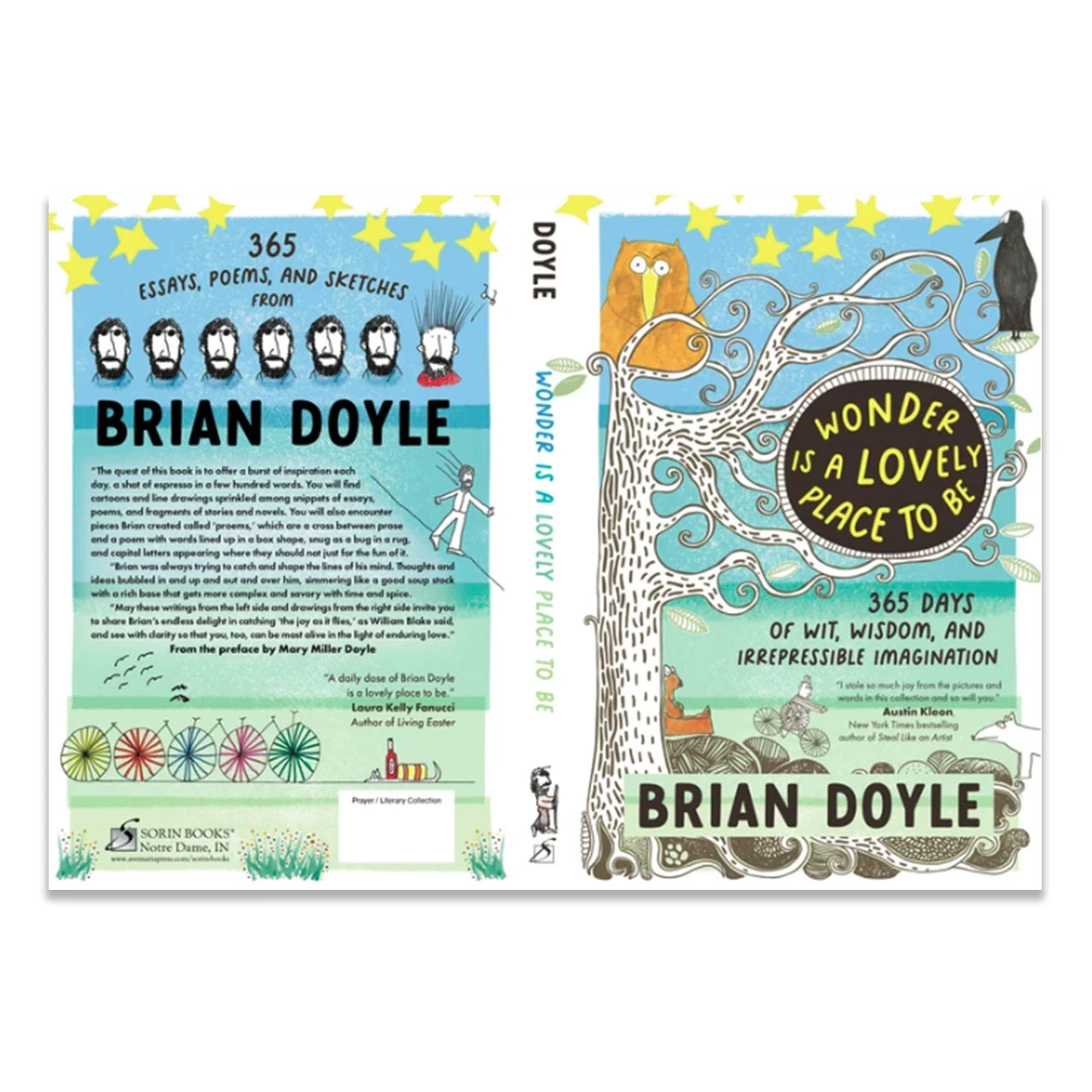 Full cover of Wonder is a Lovely Place to Be by Brian Doyle