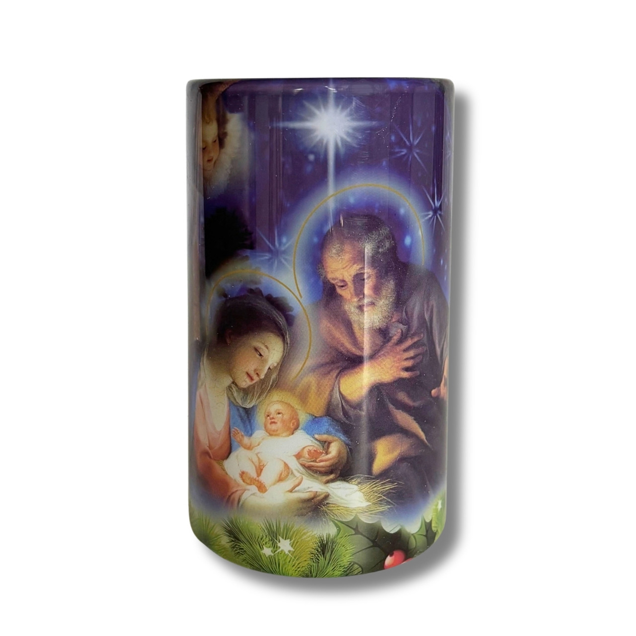 Nativity LED Candle