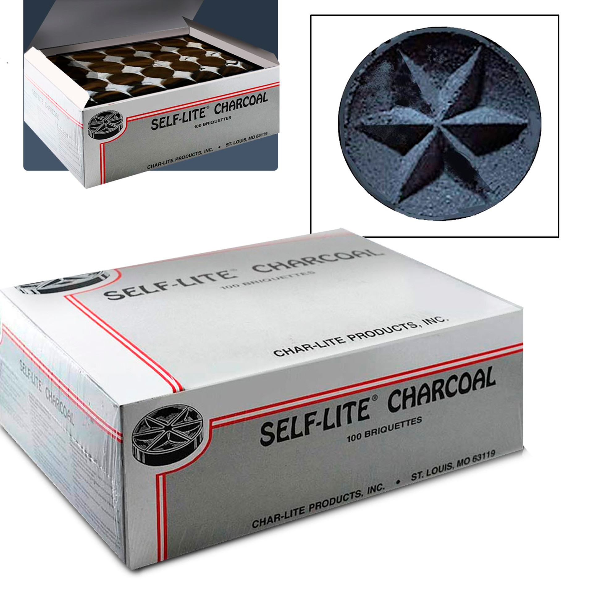 SelfLite Charcoal for Incense 100/Box St. Patrick's Guild