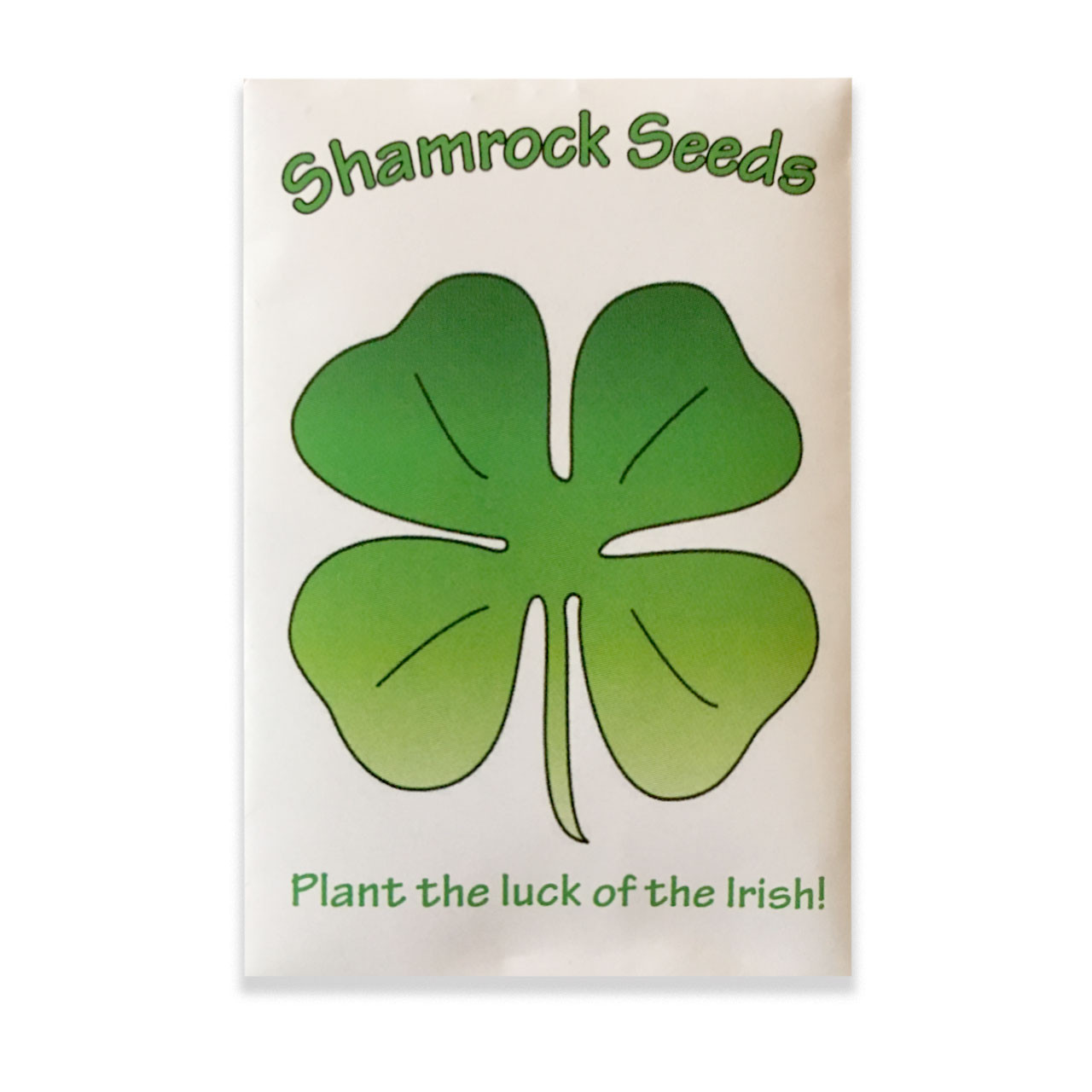 Mini Packet of Shamrock Seeds St. Patrick's Guild