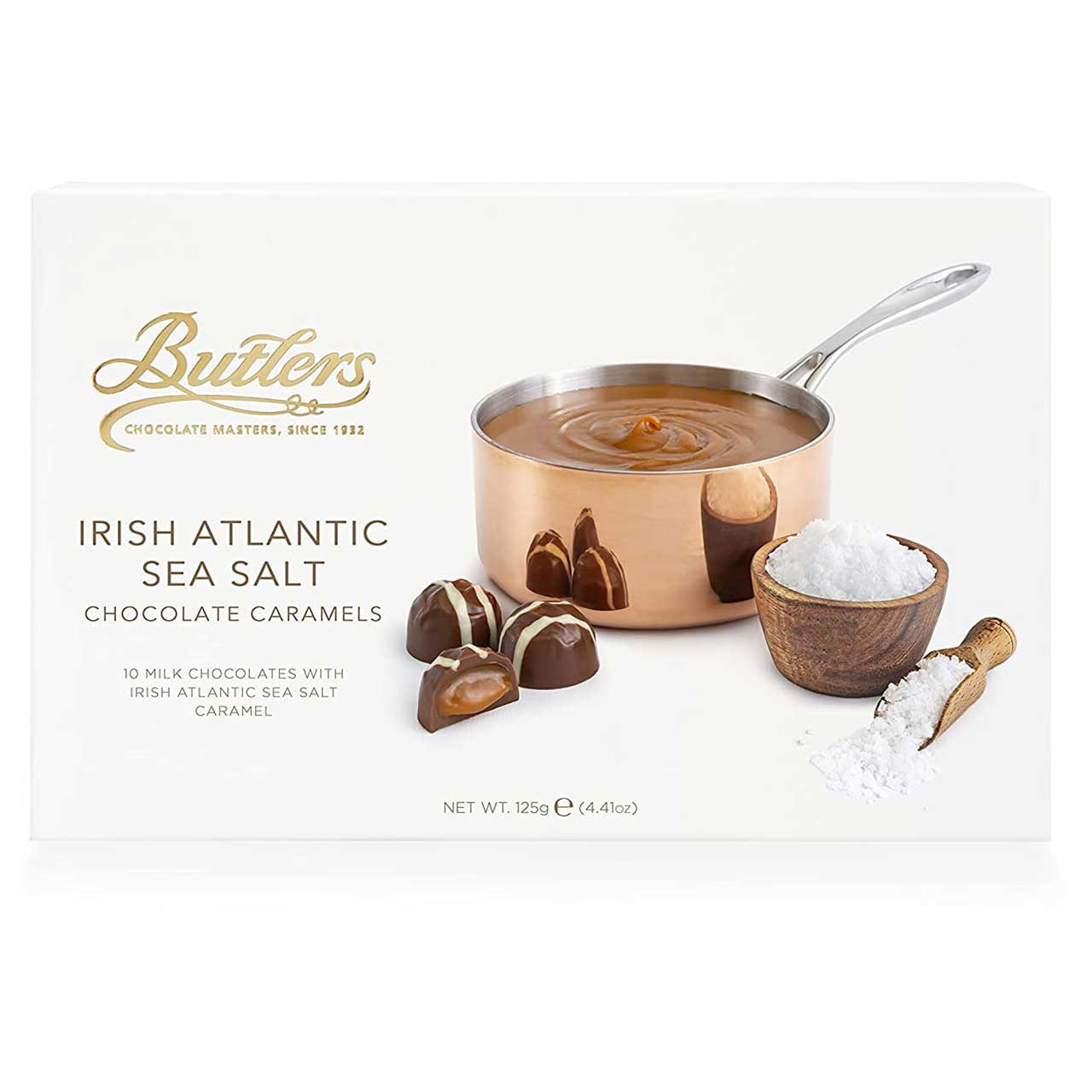 Butler's Irish Atlantic Sea Salted Chocolate Caramels St. Patrick's Guild