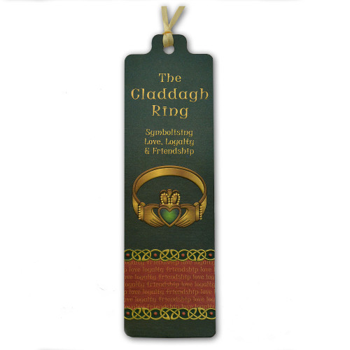 Claddagh Ring Irish Bookmark