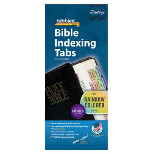 Rainbow Bible Tabs