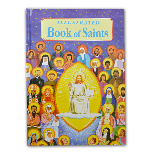 Illustrated Book of Saints front cover