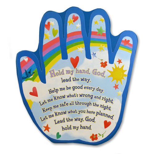 Hold My Hand Shaped Plaque