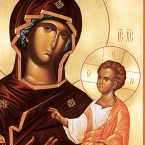 Most Holy Mother of God Icon detail