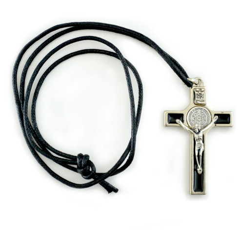2" St. Benedict Crucifix with Cord