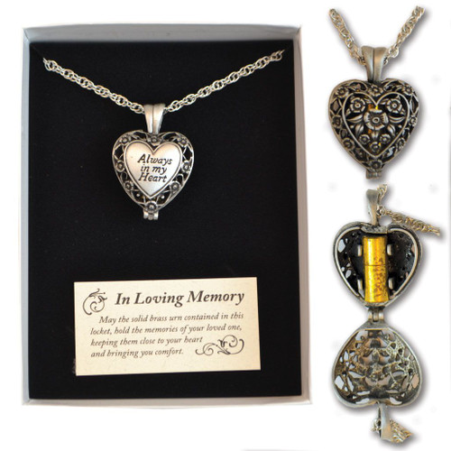 keeping ashes in a locket