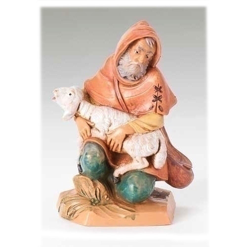 5" Fontanini Jeremiah Shepherd Nativity Figure