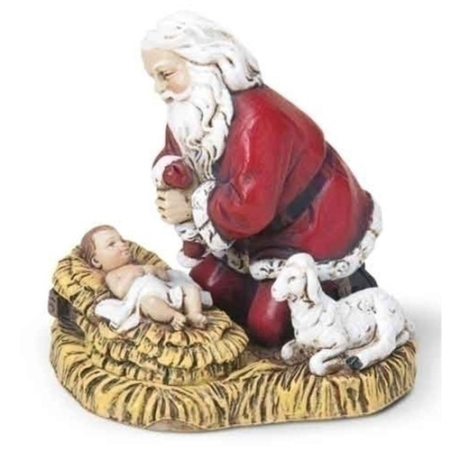 Kneeling Santa Ornament